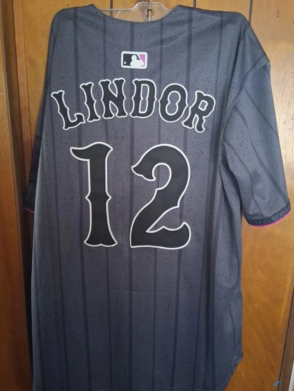 Mystery Sports Card With Francisco Lindor New York Mets Large Jersey